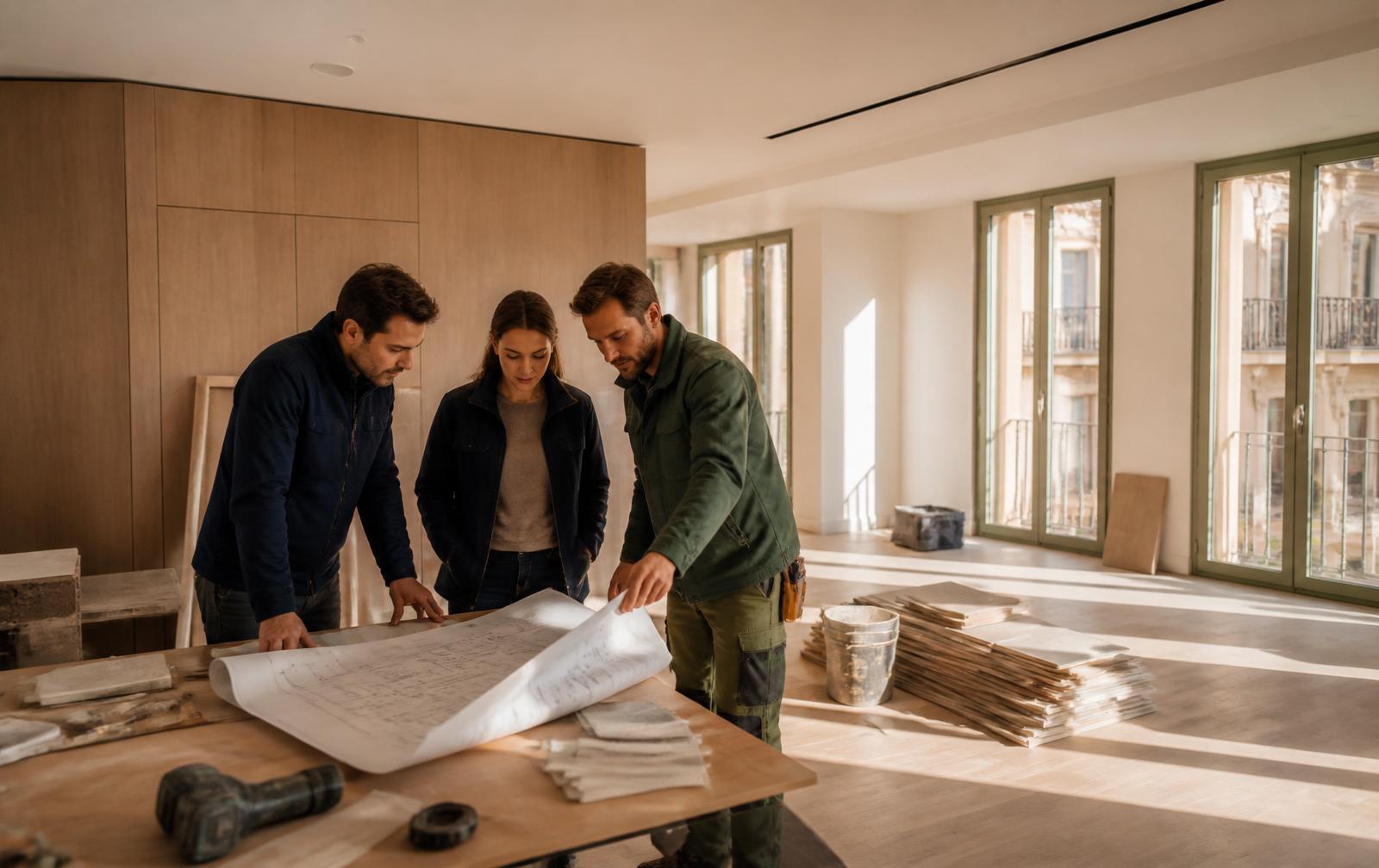 Reforma integral de vivienda en Barcelona
